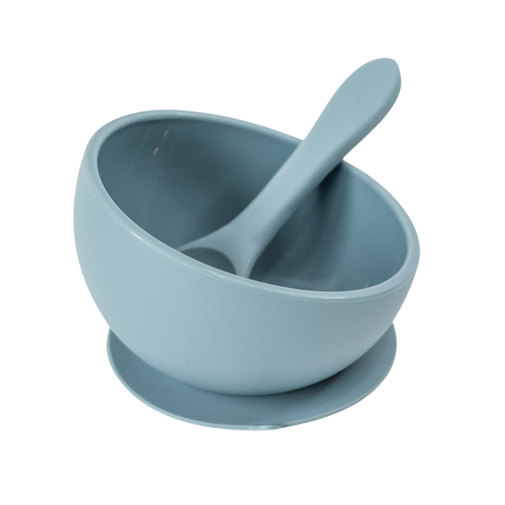 Silicone suction bowl